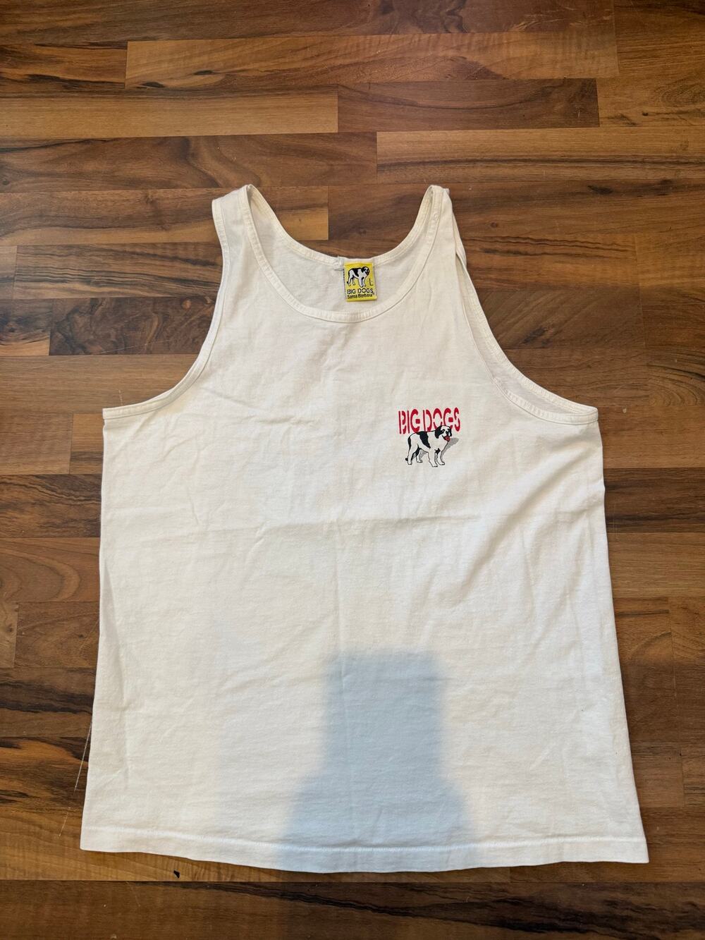 Big Dogs Dog Catcher Tank Top Size Large Single Stitch - Picture 1 of 5